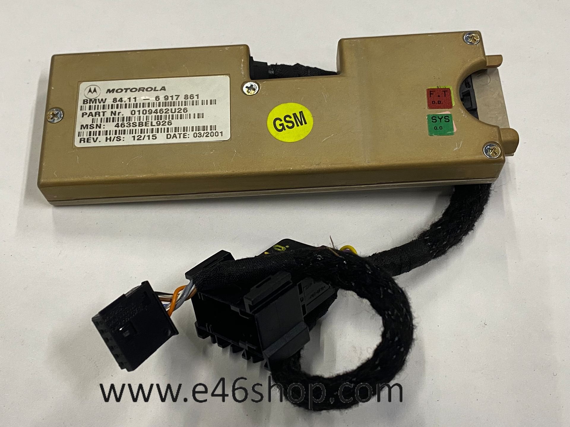 BMW TELEFOON INTERFACE E46 E39 E38 Z8 OE 84216917861 8421691, -, -, Nieuw, Ophalen of Verzenden