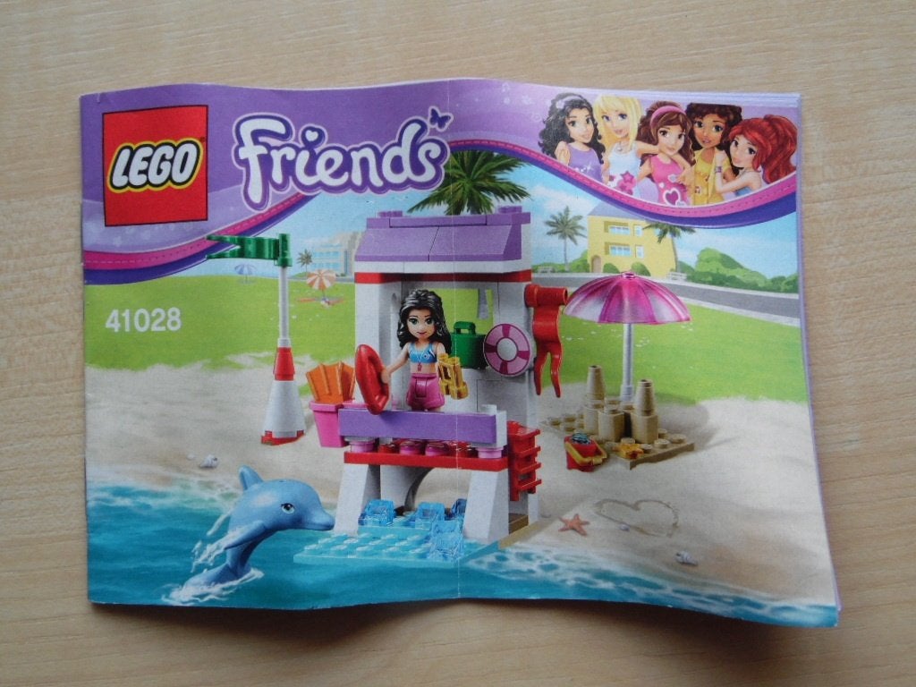 LEGO Friends 41028 Emma's Reddingspost, Kinderen en Baby's, Lego, Friends, Ophalen of Verzenden, Zo goed als nieuw