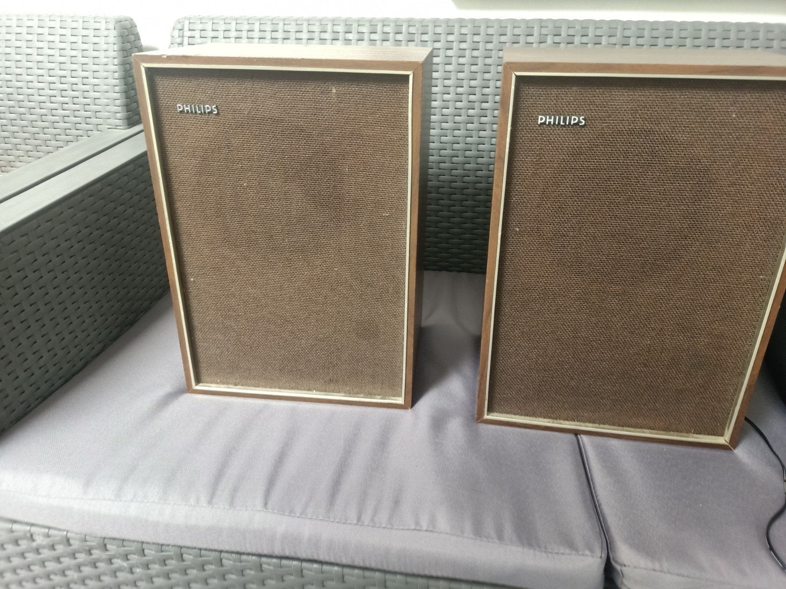 Philips speakers begin jaren 70, Ophalen, Gebruikt, Minder dan 60 watt, Philips