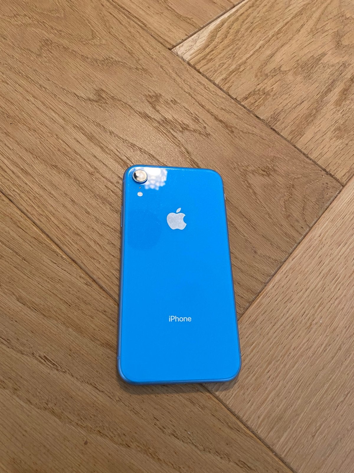 Iphone xr, Telecommunicatie, 80 %, Blauw, Ophalen of Verzenden, Zo goed als nieuw