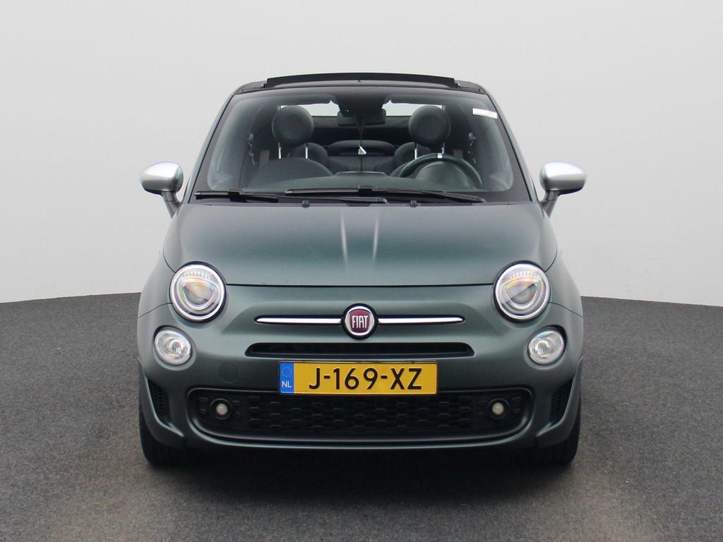 Fiat 500 C 1.0 Hybrid Rockstar | NAVIGATIE | PARKEERSENSOREN, Voorwielaandrijving, Stof, 4 stoelen, Origineel Nederlands