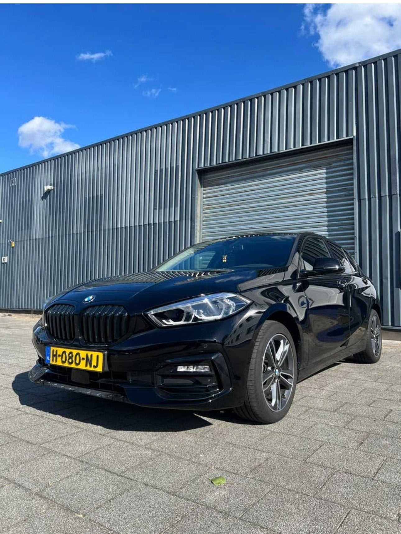 BMW 1-Serie 116d 116pk Aut 2020 Zwart, Auto's, BMW, 730 kg, 4 cilinders, Zwart, Origineel Nederlands
