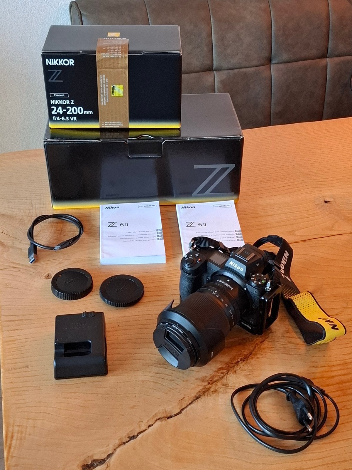 Nikon Z 6II + NIKKOR Z 24-200mm, 7733 clicks!, Ophalen, Zo goed als nieuw, 24 megapixels, Nikon