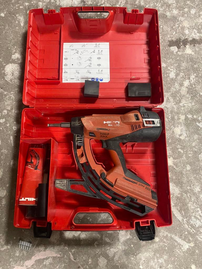 Hilti gx 120, Ophalen, Zo goed als nieuw