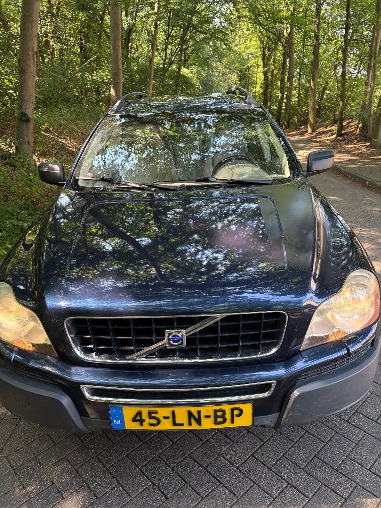 Volvo XC90 2.9 T6 Geartronic 2003 Blauw jongtimer, Beige, 7 stoelen, 2922 cc, Vierwielaandrijving