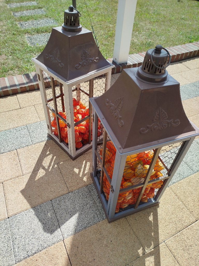 Decoratie - lantaarns, Ophalen of Verzenden, Gebruikt