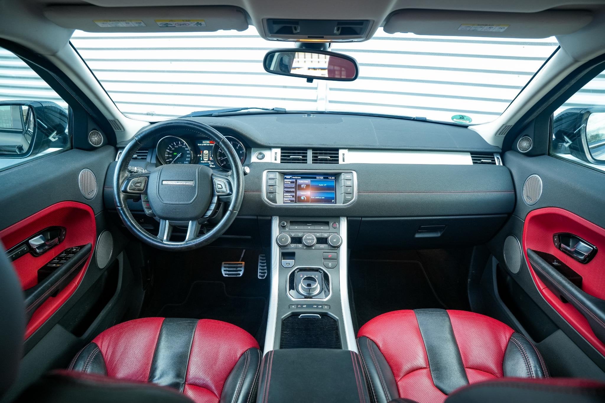 Land Rover Range Rover Evoque 2.0 Si 4WD Dynamic Leer Stoelv, Auto's, Euro 5, Zwart, Bedrijf, Vierwielaandrijving