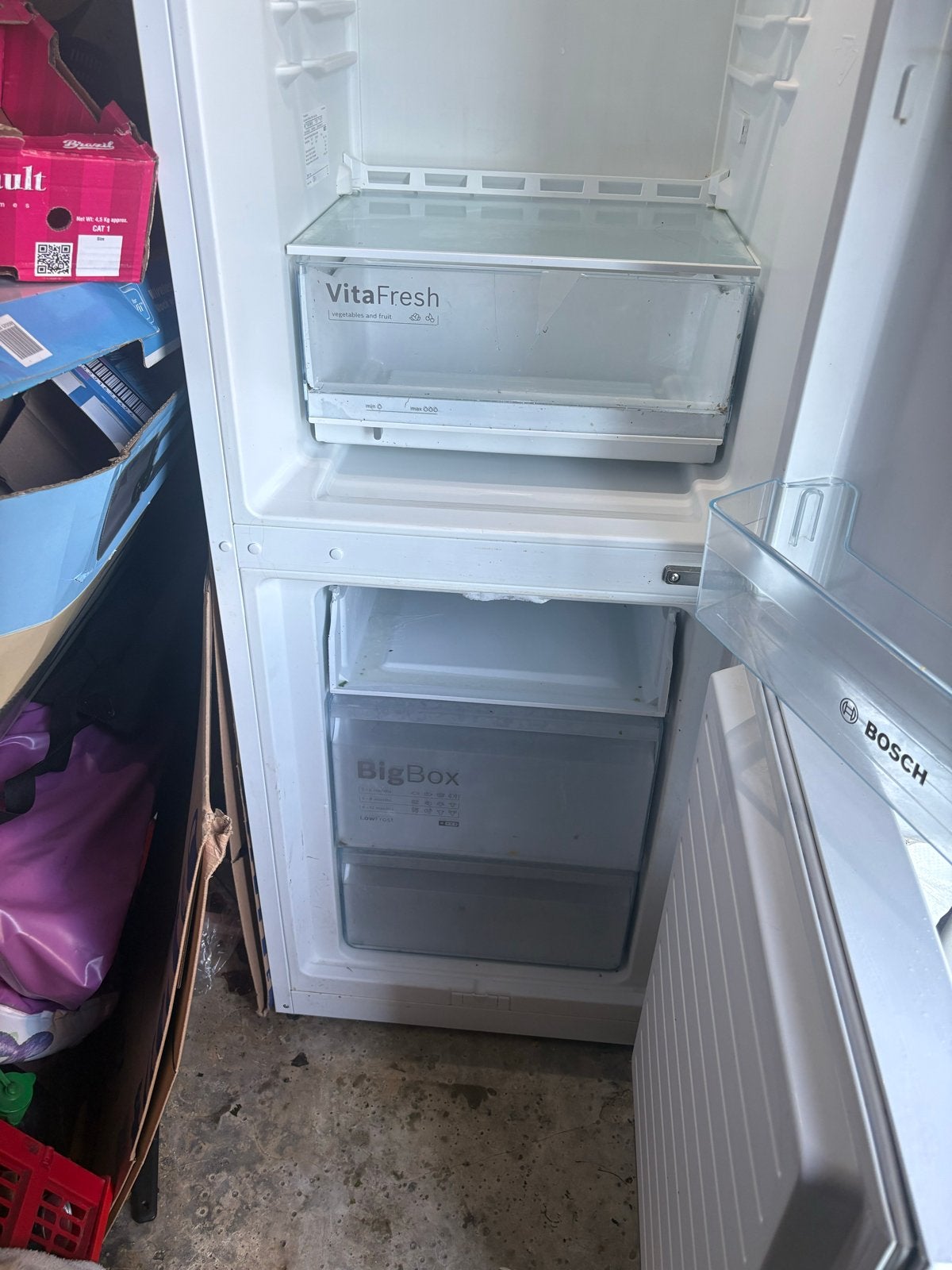 Bosch Koel-vriescombinatie met VitaFresh en BigBox