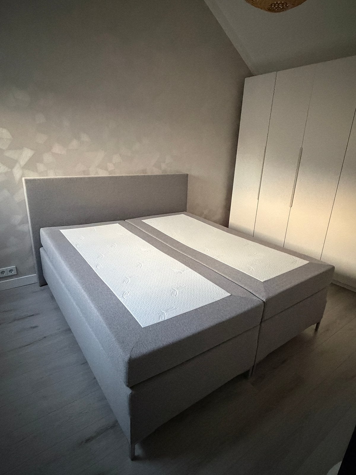 Boxspring 180200, Huis en Inrichting, Slaapkamer | Boxsprings, Ophalen, Gebruikt, Tweepersoons, 180 cm