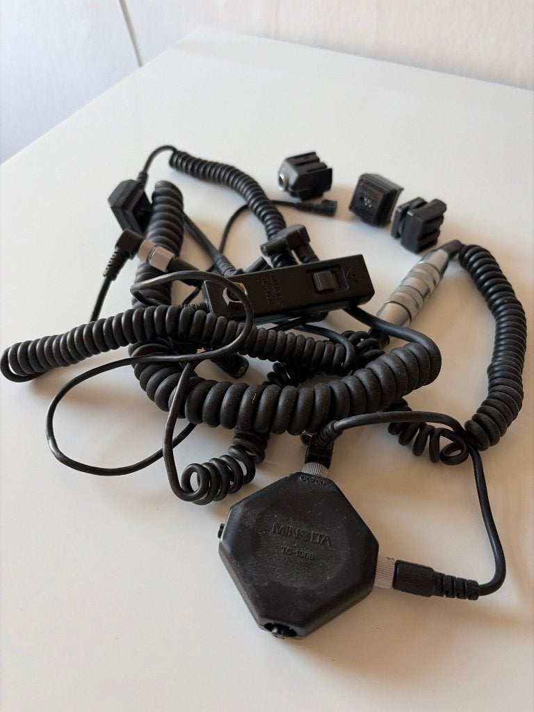 Minolta flitsaccessoires uit het analoge tijdperk, Verzenden, 1980 tot heden, Flitser