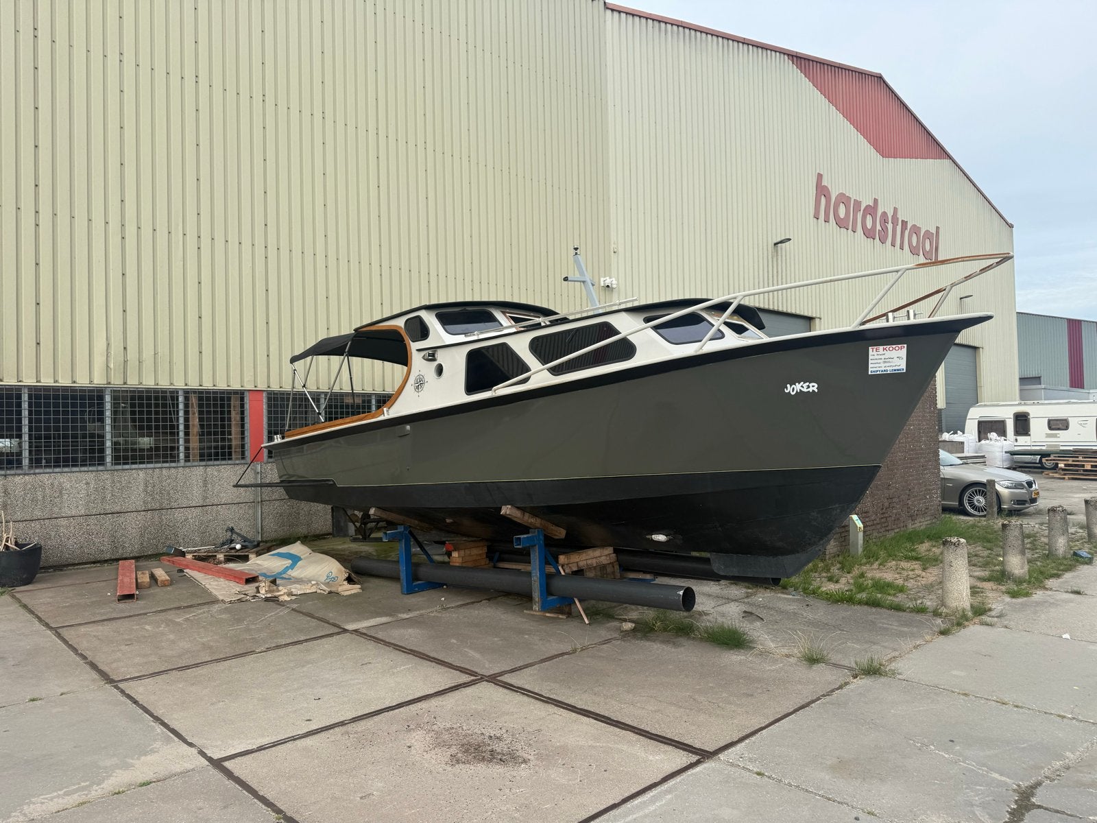 Vetus 4-cilinder motorboot vaarklaar, Staal, Overige merken, Gebruikt, Binnenboordmotor