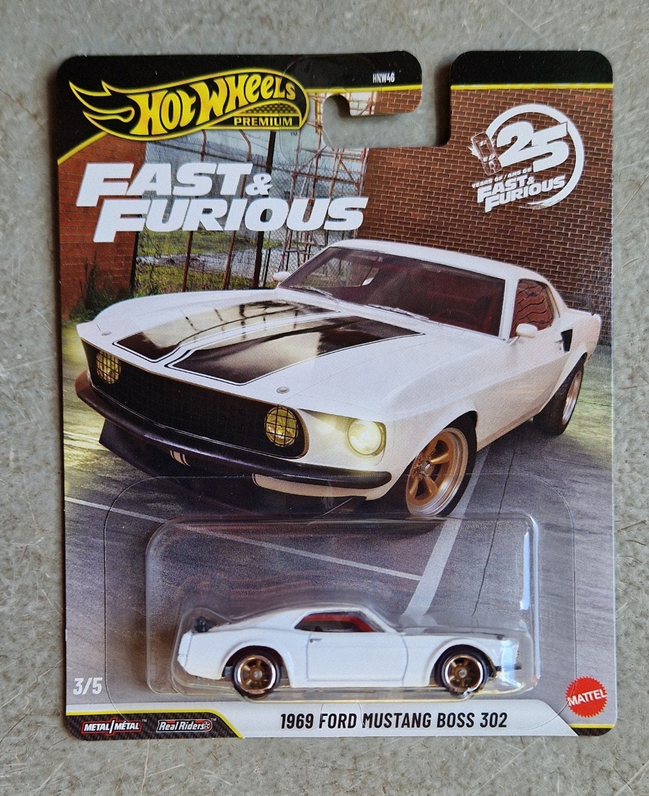 Hot wheels ford mustang boss 302 fast en furious, Ophalen of Verzenden, Nieuw, Auto