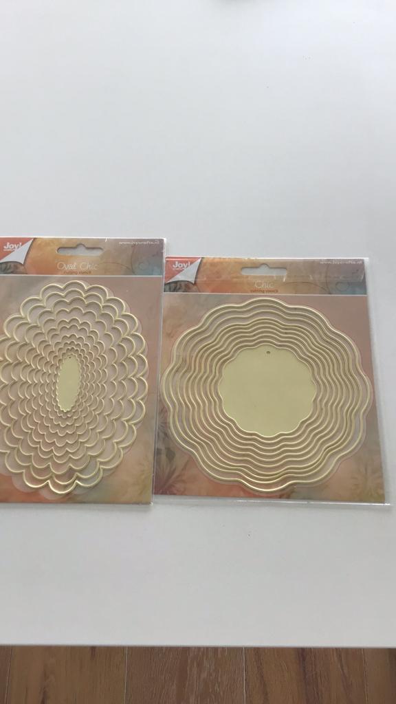 Snij / embossing mallen, Ophalen