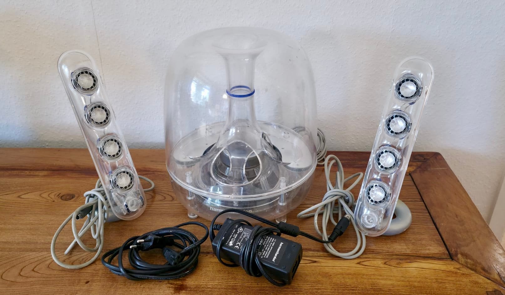 Harman Kardon SoundSticks II + GRATIS 2e subwoofer, Ophalen, Gebruikt