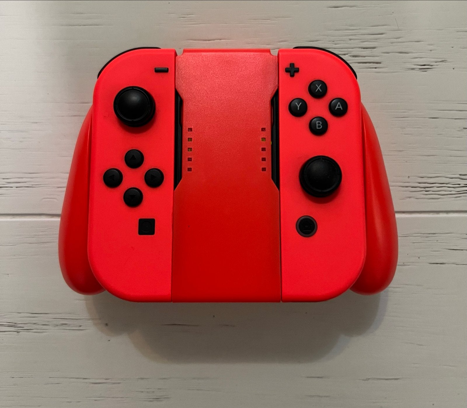 Rode Nintendo Switch JoyCon Joy-Cons met Rode Grip izgs, Spelcomputers en Games, Spelcomputers | Nintendo Switch, Ophalen of Verzenden