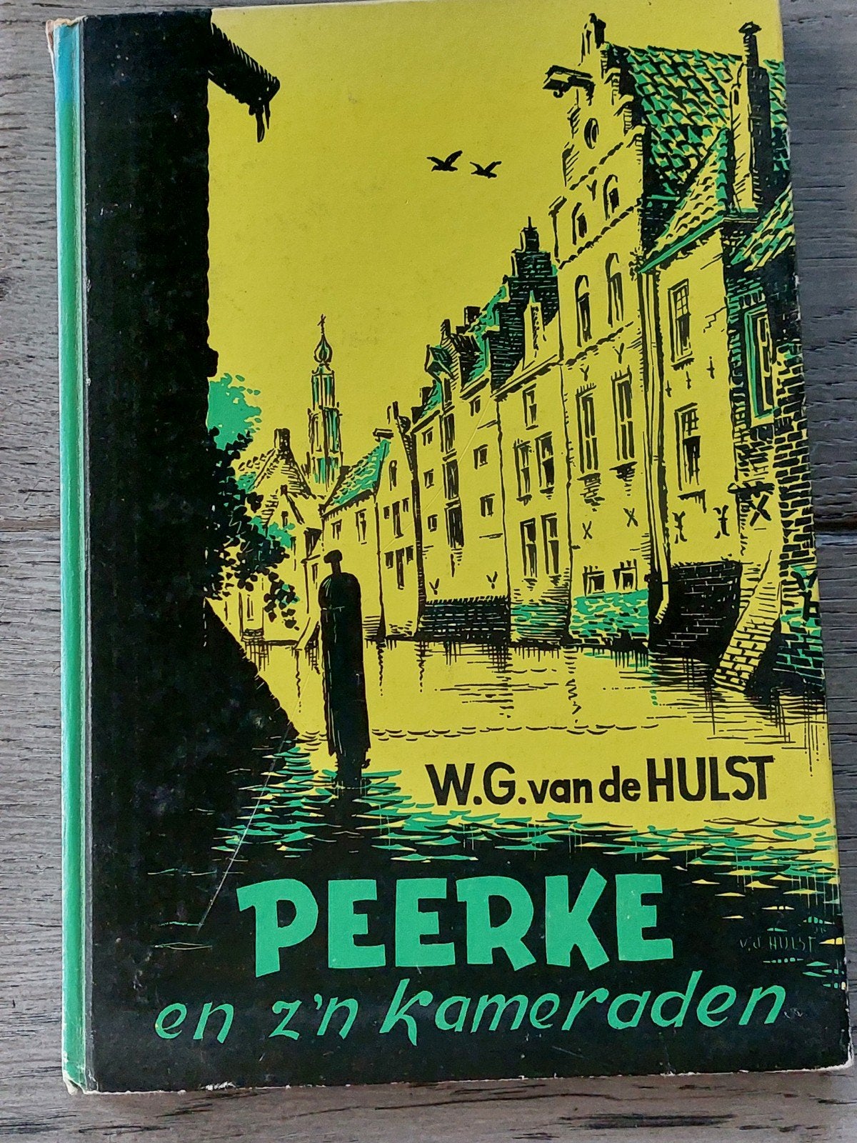 Boek Peerke en z'n kameraden door W.G v.d Hulst, Verzenden, Gelezen, W.G. van de Hulst, Fictie