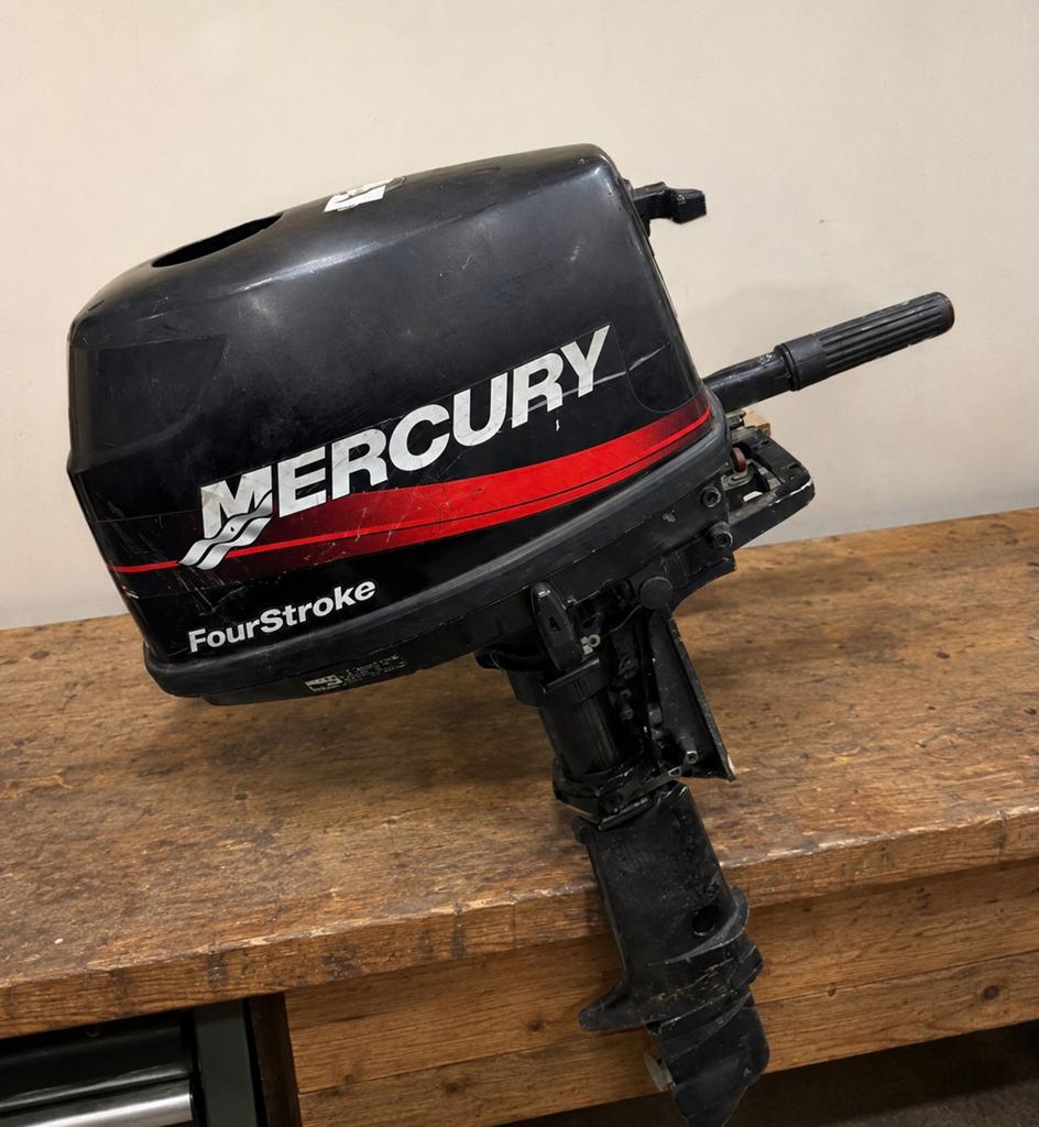 Mercury 4PK 4-Takt Buitenboordmotor, Watersport en Boten, Buiten- en Binnenboordmotoren, Minder dan 5 pk, Viertaktmotor, Ophalen of Verzenden