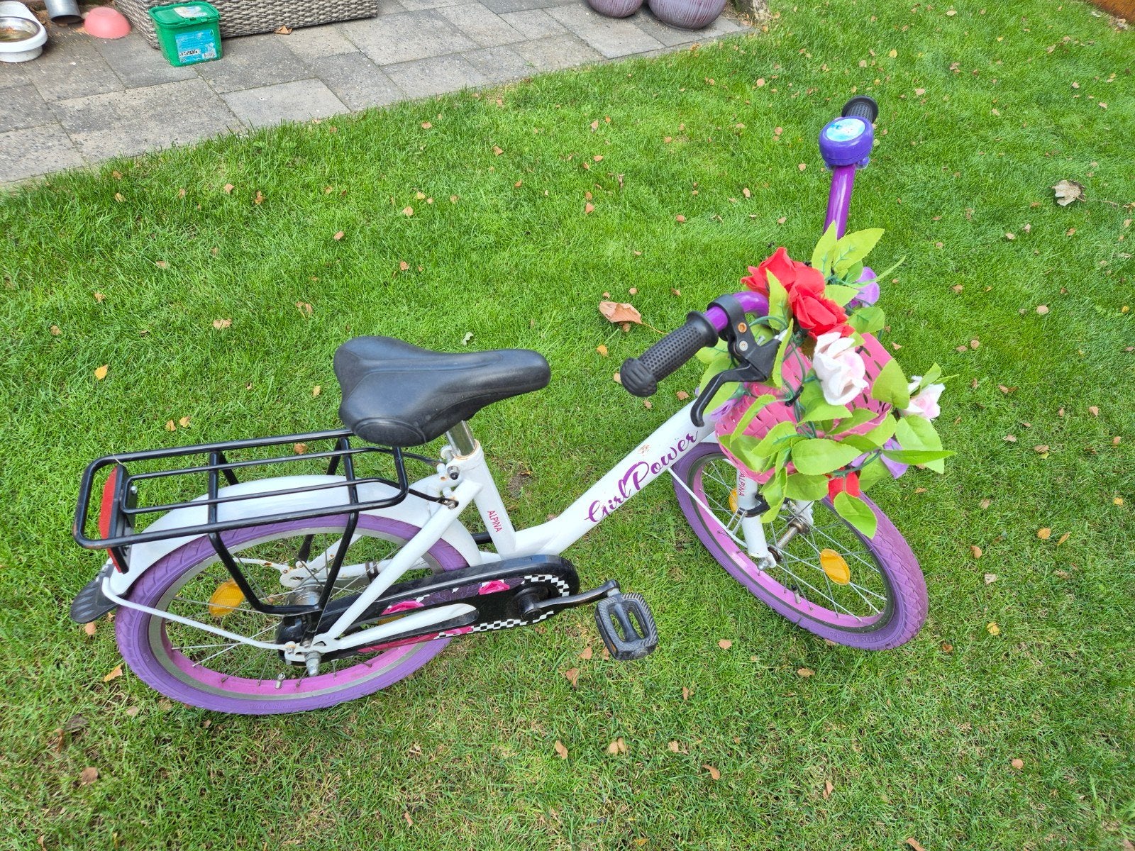 Alpina meisjes fiets 18 inch, Ophalen of Verzenden, Gebruikt, 16 tot 20 inch