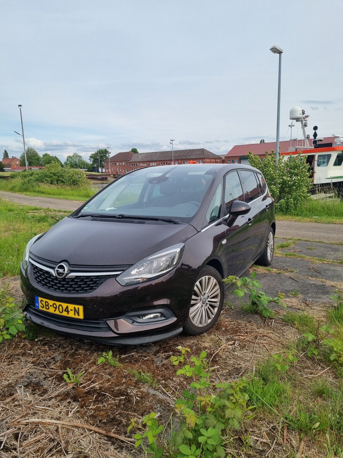 Opel Zafira 1.4T 103KW 2018 Bruin, Stof, 4 cilinders, 7 stoelen, Origineel Nederlands