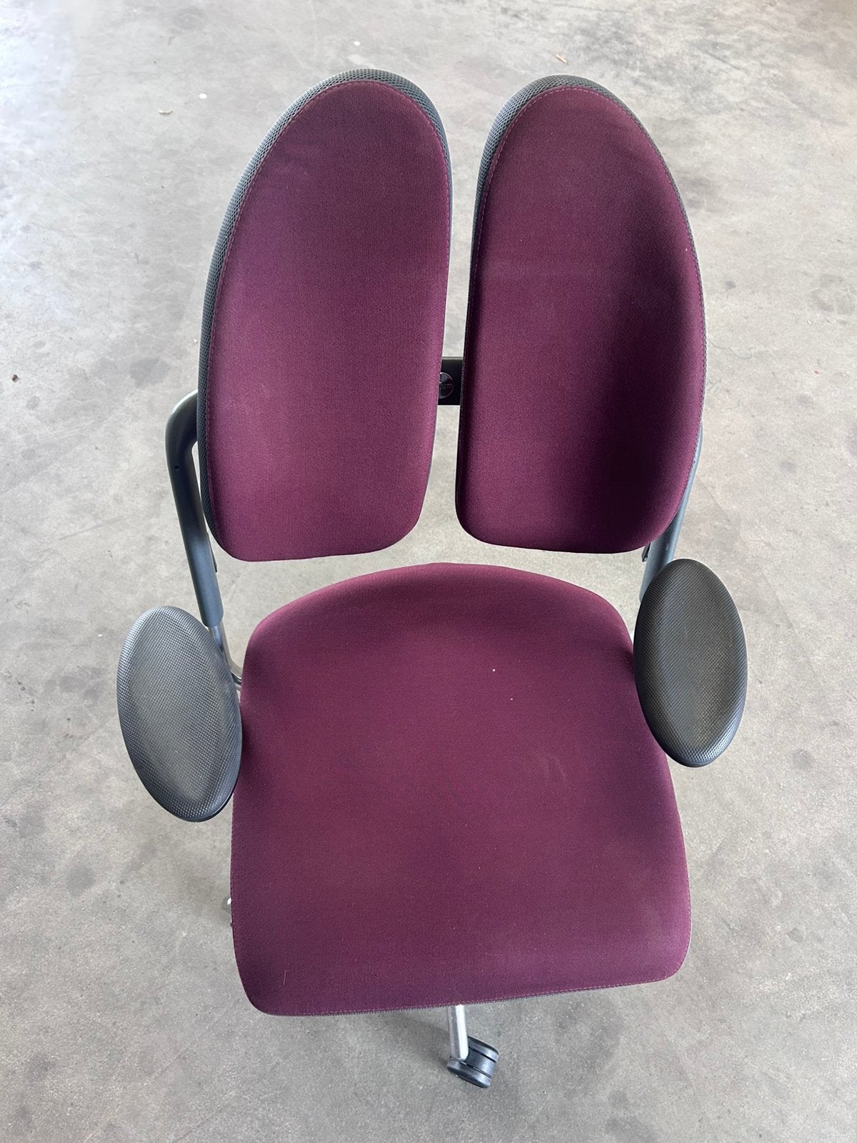 Bureaustoel Rohde & Grahl Xenium Duo-Back stoel ergonomisch, Ophalen of Verzenden, Ergonomisch, Zo goed als nieuw, Zwart
