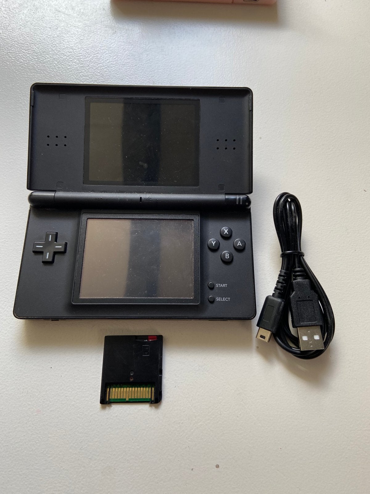 Nintendo ds lite zwart, Spelcomputers en Games, Zwart, Ophalen of Verzenden, DS Lite, Gebruikt