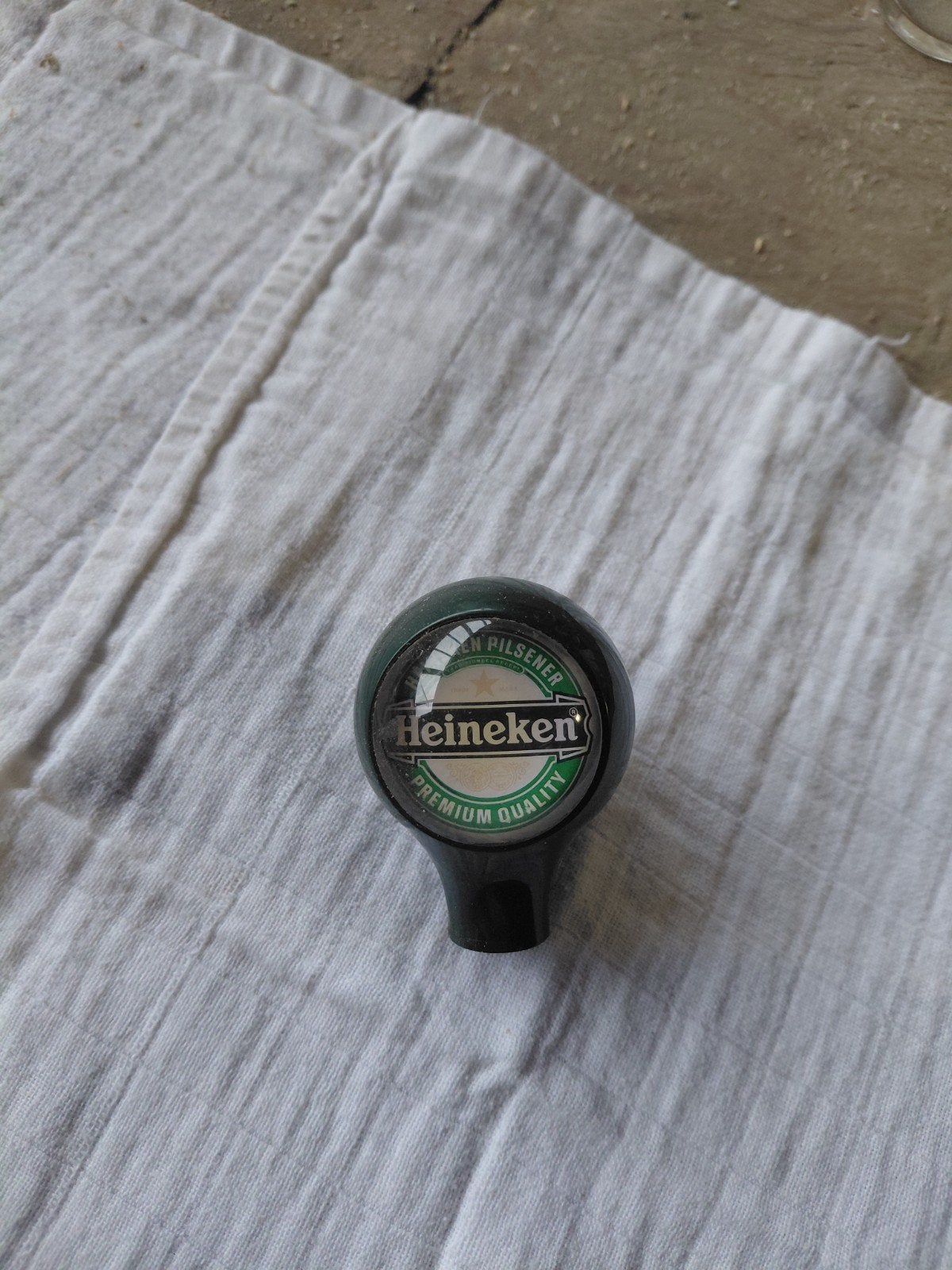 Heineken tapknop, Ophalen of Verzenden, Zo goed als nieuw, Heineken