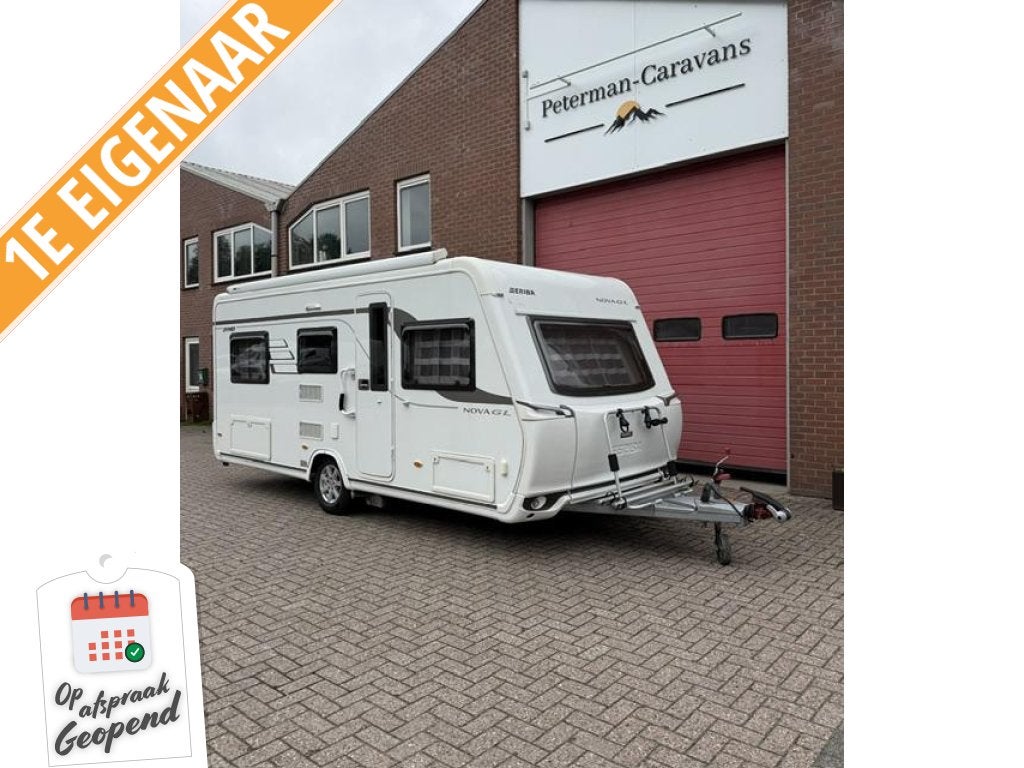 Eriba Nova 495 GL Mover Luifel Voortent, Caravans en Kamperen, Rondzit, Fietsenrek, Bedrijf, Eriba