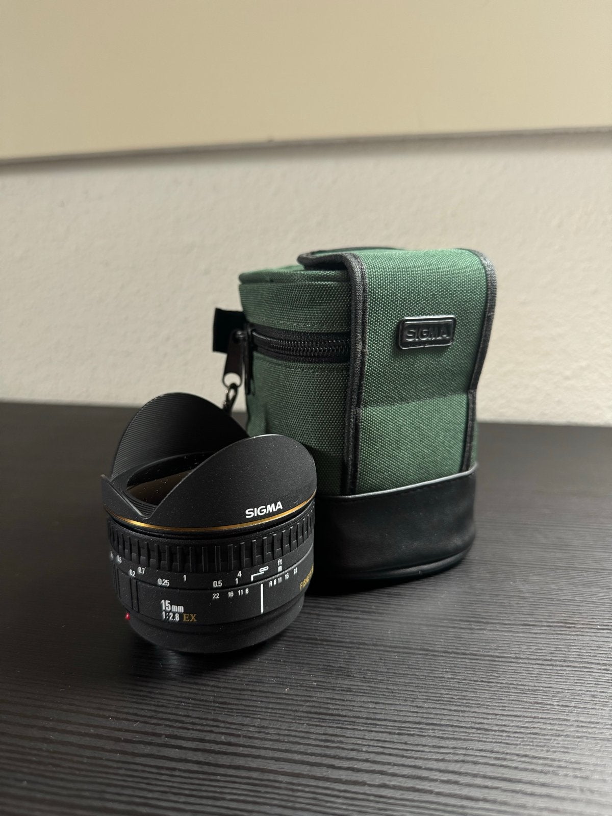 Sigma 15mm 1:2.8 EX Fisheye-lens voor Sony A-mount, Sigma, Beschermhoes/tas, Fisheye-lens, Ophalen of Verzenden
