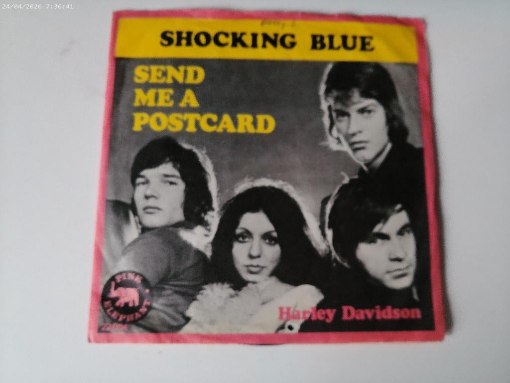 Shocking Blue - Send me a postcard / Harley Davidson, Cd's en Dvd's, Fotohoes, Ophalen of Verzenden, Gebruikt, Rock en Metal