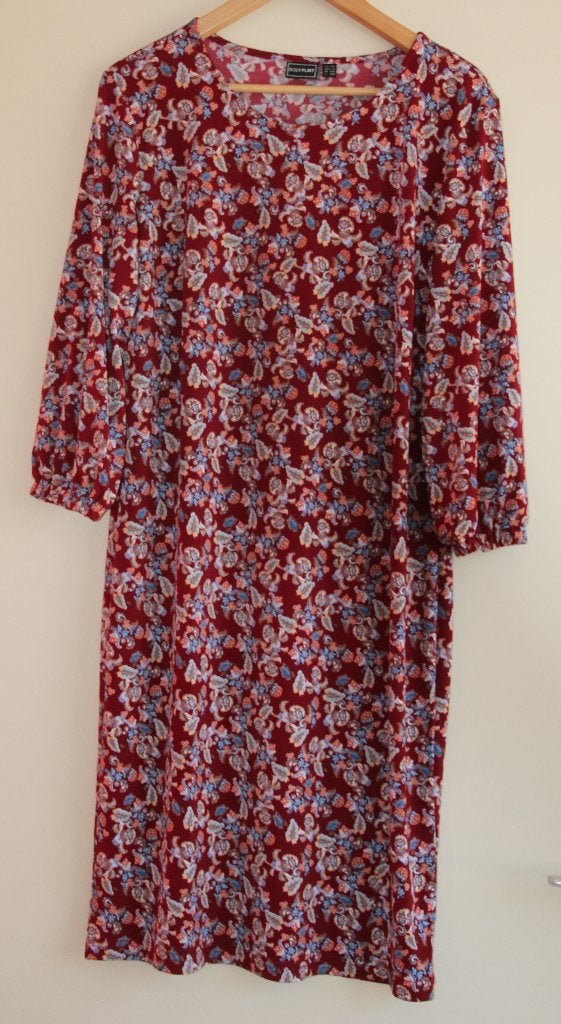 Jurk met lange mouwen (maat 42), Kleding | Dames, Jurken, Overige kleuren, Maat 42/44 (L), Nieuw, Ophalen of Verzenden