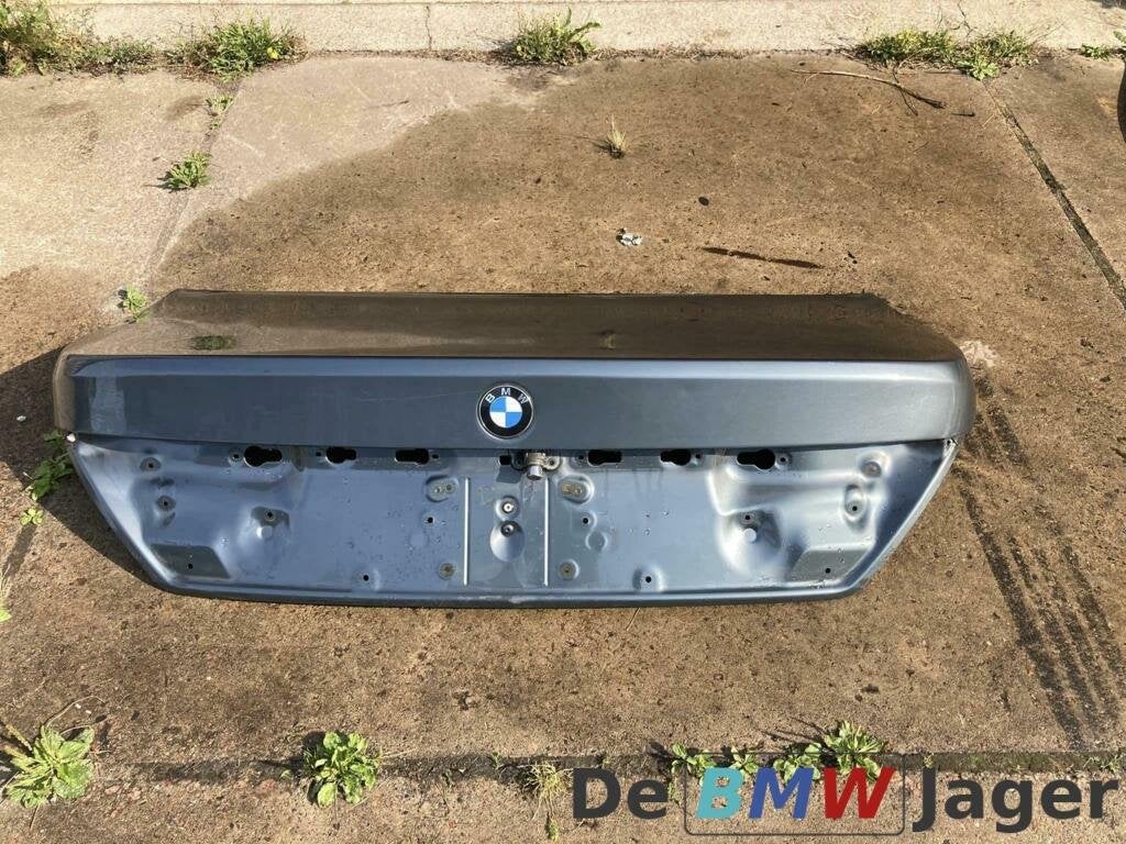 Achterklep titangrau 892/7 BMW 7-serie E65 41627049252, Gebruikt, Achterklep, Ophalen of Verzenden, BMW