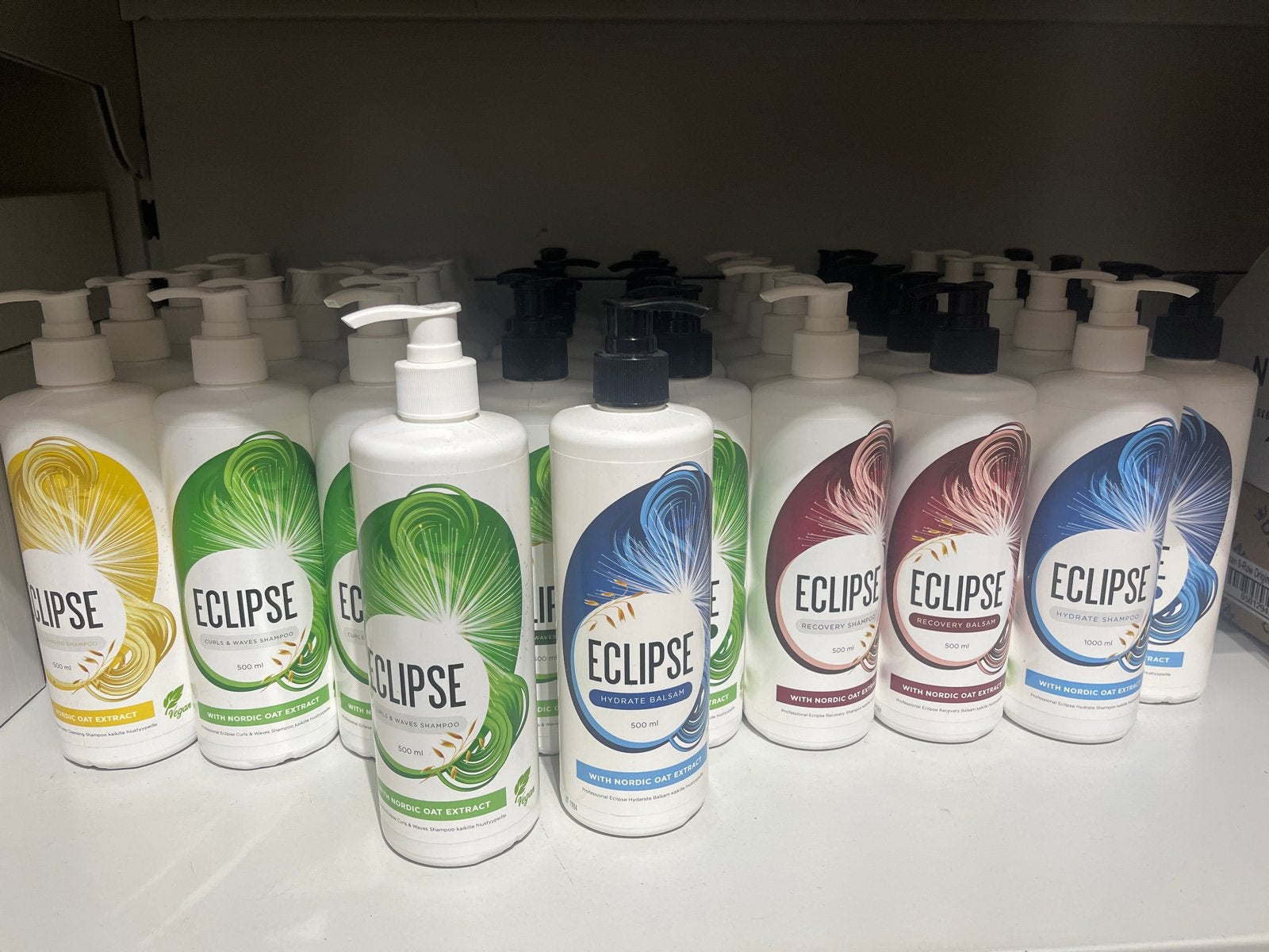 100 x Eclipse Shampoo & Conditioner met Nordic Oat Extract, Ophalen of Verzenden, Nieuw, Shampoo of Conditioner