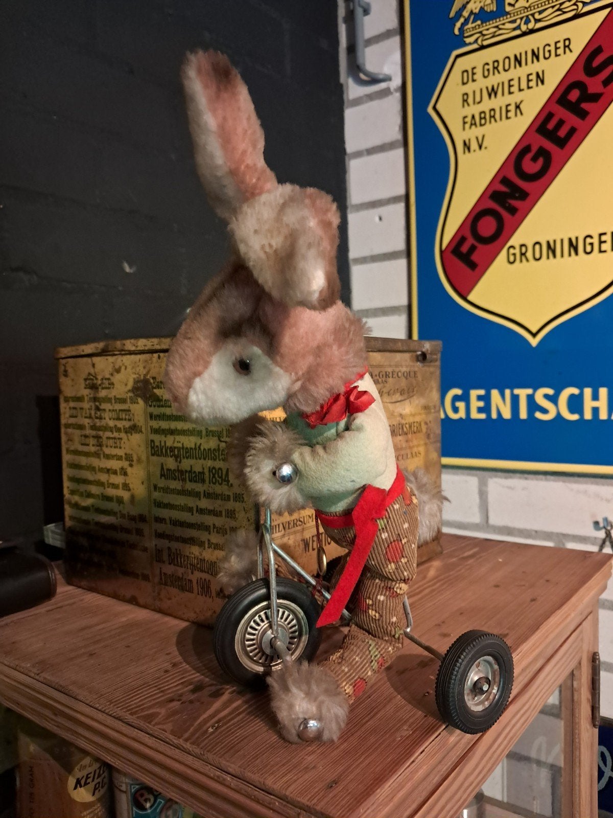 Hermann Teddy Original speelgoed konijn, Ophalen of Verzenden