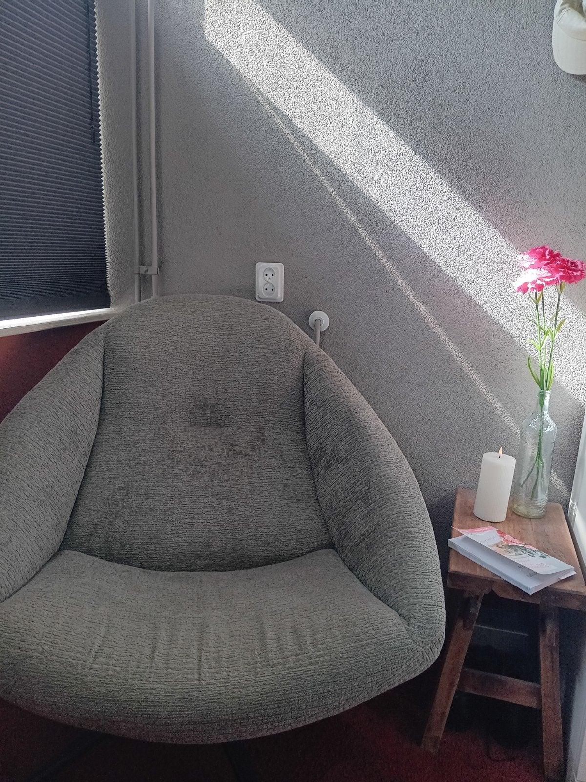 lounge stoel groen - als nieuw!, Ophalen, Eenpersoons, 75 tot 100 cm, Zo goed als nieuw