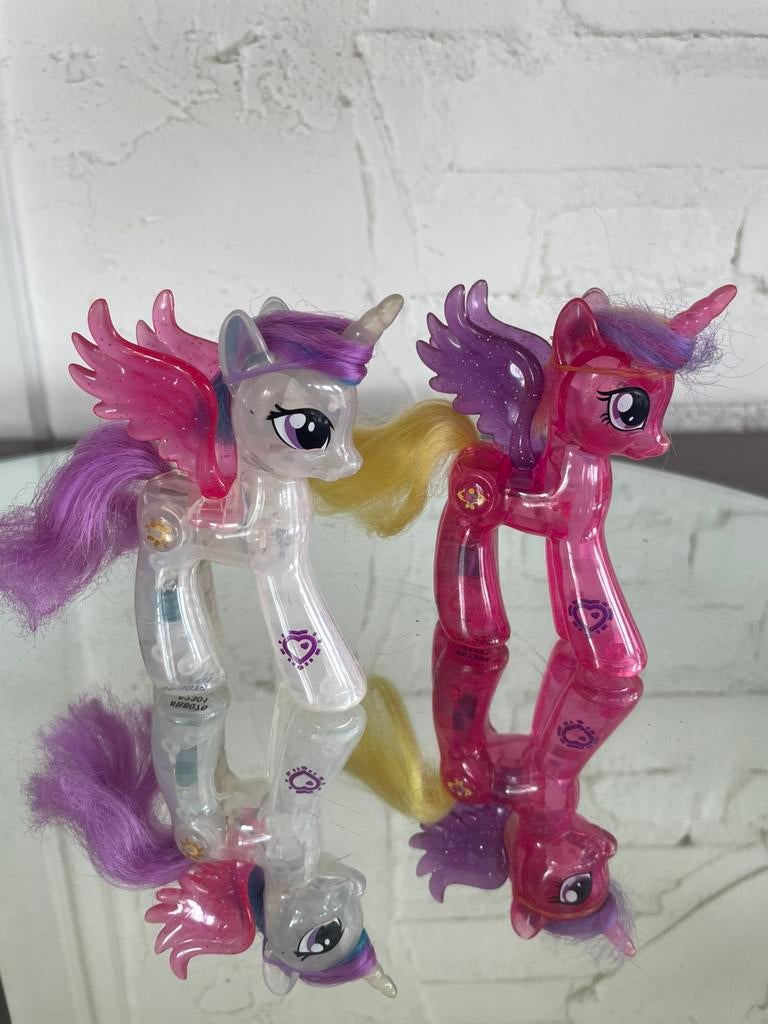 My Little Pony g4 princes Celestia en princes Cadance, Ophalen of Verzenden, Zo goed als nieuw
