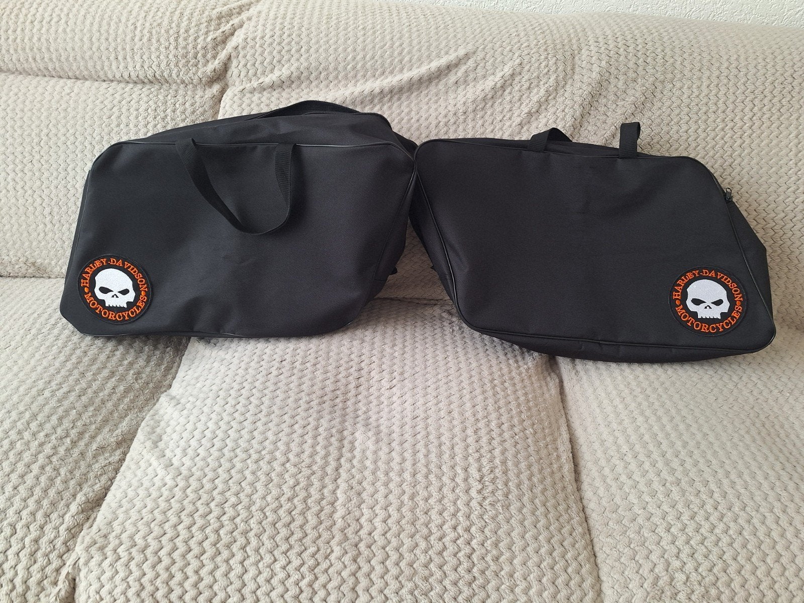 Harley-Davidson Koffertassen met Schouderriem en Zijvak, Ophalen, Nieuw
