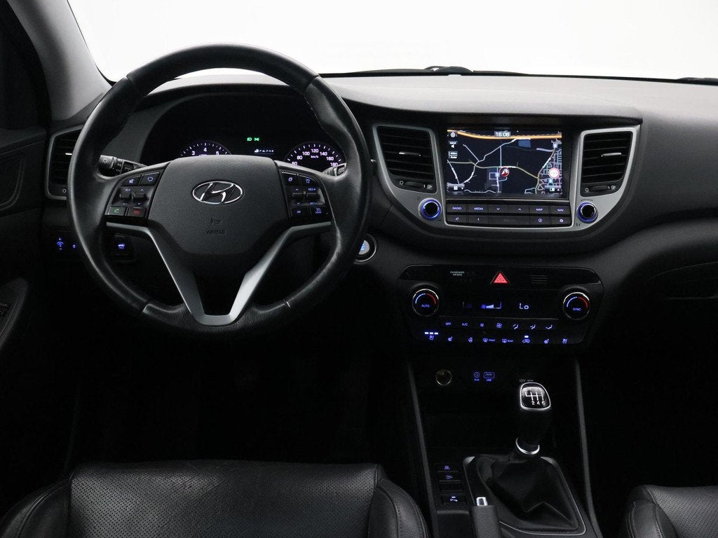 Hyundai Tucson 1.6 T-GDi 177 PK PREMIUM + AFN. TREKHAAK 1900, Auto's, Hyundai, Voorwielaandrijving, Gebruikt, 4 cilinders, 14 km/l