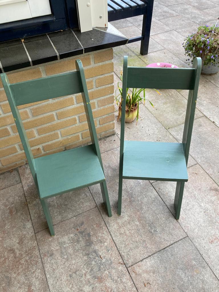 2 kinder stoeltjes, Ophalen, Zo goed als nieuw, Overige typen
