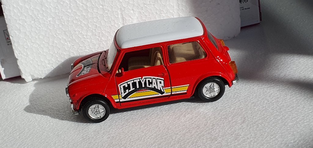 Welly mini cooper Citycar., Ophalen of Verzenden, Zo goed als nieuw, Auto, Overige merken