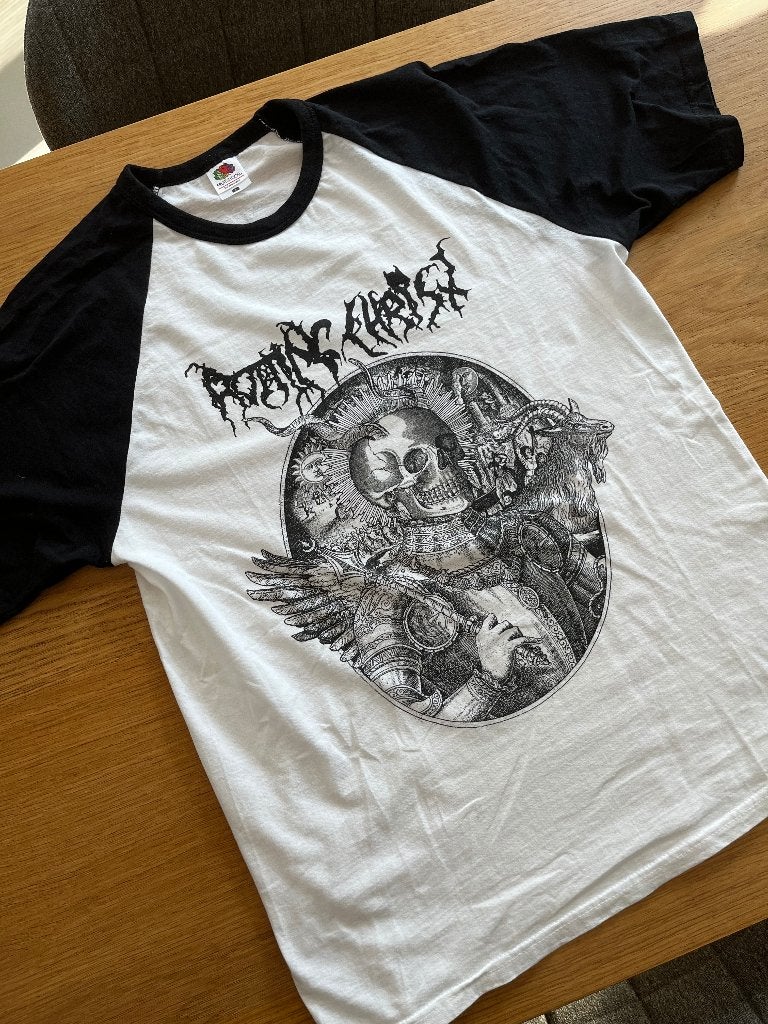 Rotting Christ Raglan Shirt L (M) - Rituals, Kleding | Heren, T-shirts, Maat 52/54 (L), Meerkleurig, Ophalen of Verzenden, Fruit of the loom