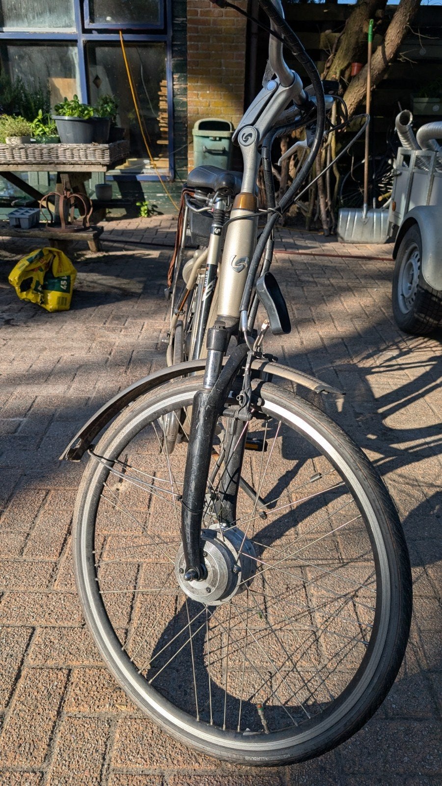 Elektrische fiets Sparta Motion c3 opknapper/onderdelen teab, Ophalen, Gebruikt