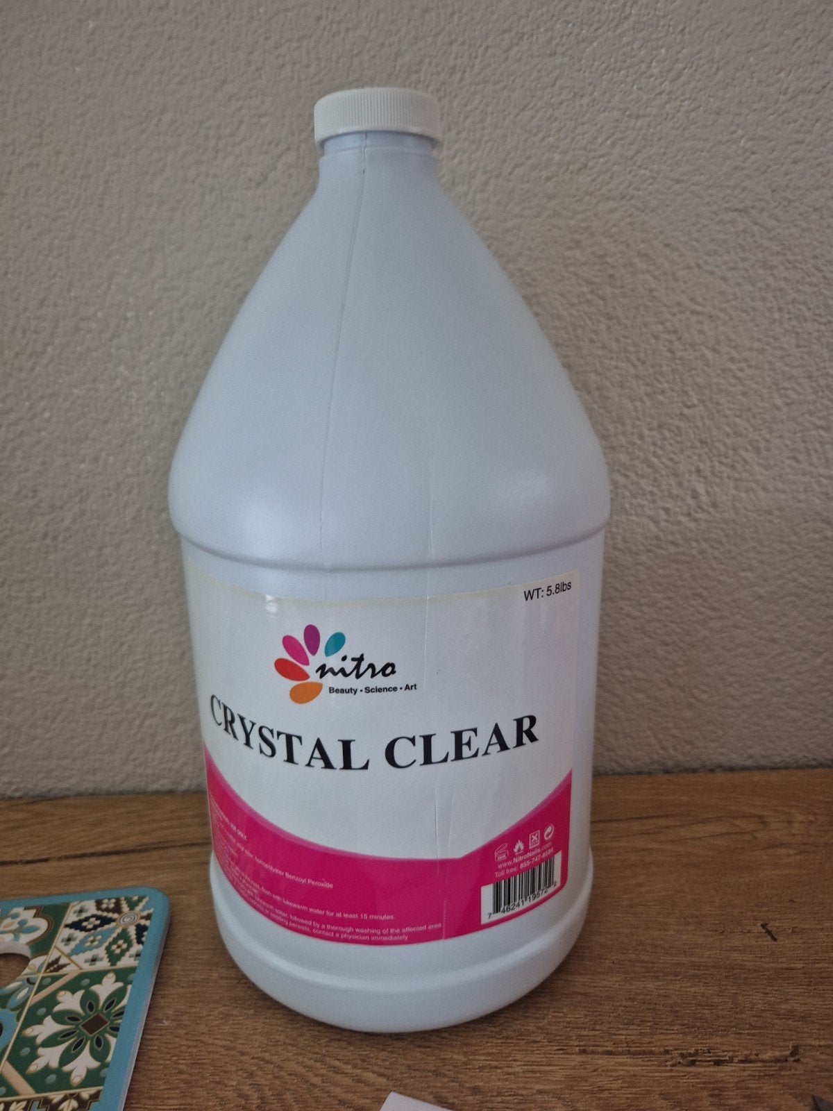 Nitronails Monomer Crystal Clear 2 liter, Ophalen of Verzenden