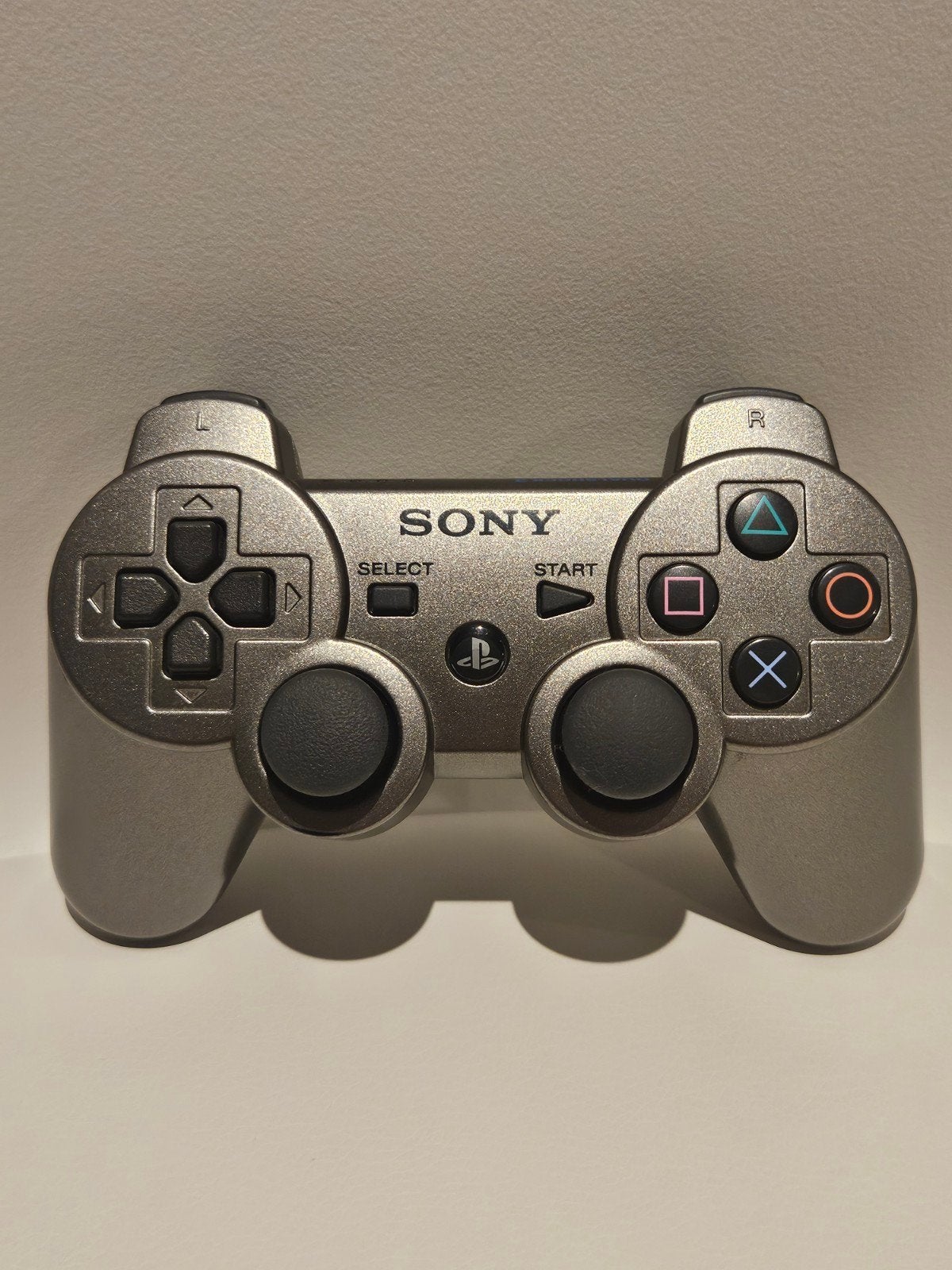 Sony PS3 Gunmetal Grey controller, PlayStation 3, Ophalen of Verzenden, Zo goed als nieuw, Controller