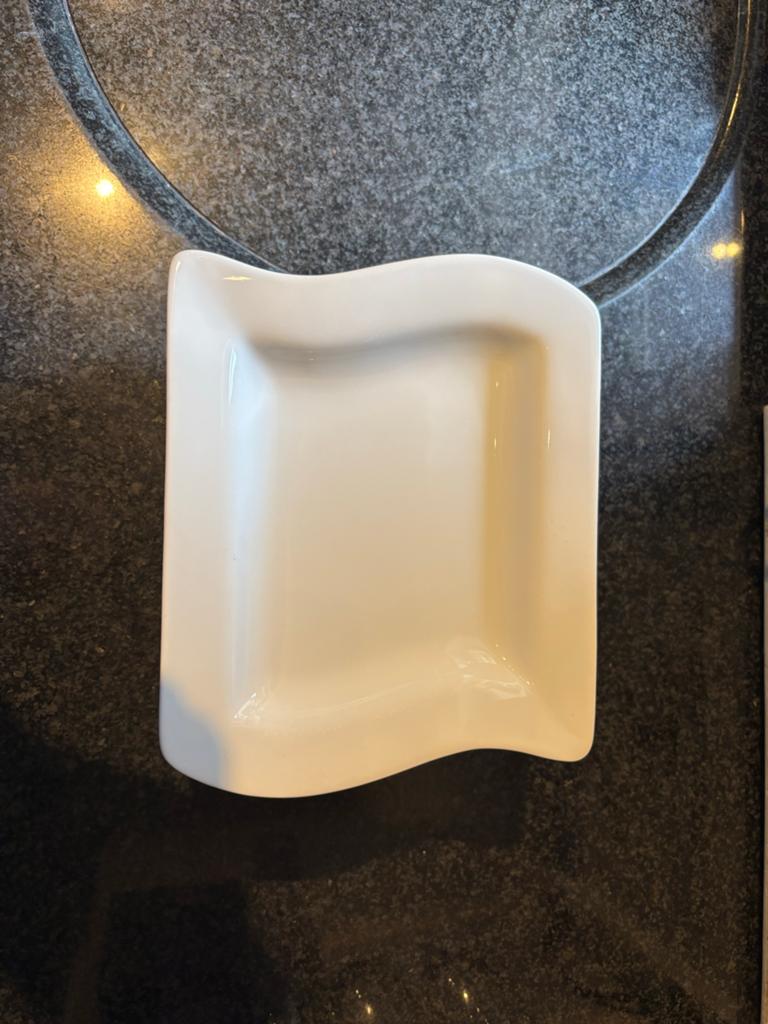 12 stuks soepborden of pastaborden, vierkant, zeer netjes, Huis en Inrichting, Keuken | Servies, Gebruikt, Keramiek, Ophalen of Verzenden