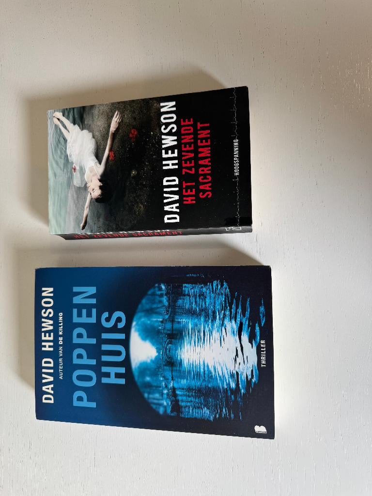 2x David Hewson (auteur van De Killing), Ophalen of Verzenden, Gelezen, David Hewson