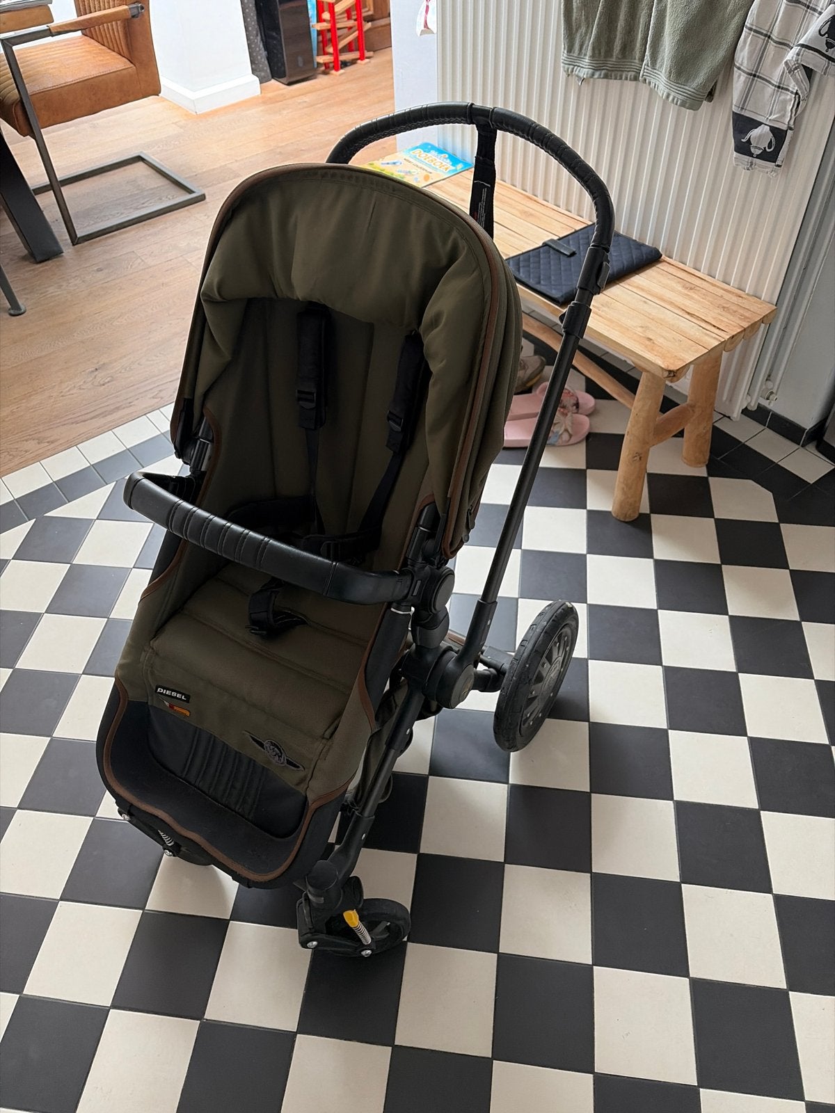 Bugaboo Cameleon 3 Diesel kinderwagen met accessoires, Gebruikt, Bugaboo, Ophalen of Verzenden, Combiwagen