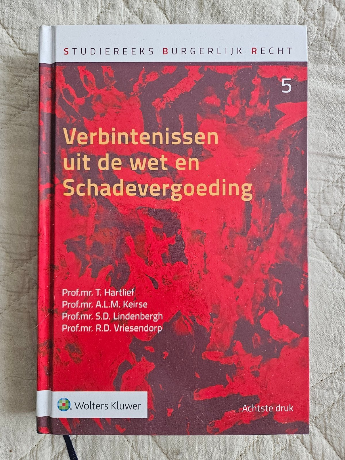 Verbindenissen uit de wet en Schadevergoeding - Studieboek, Ophalen of Verzenden, WO, Zo goed als nieuw, Gamma