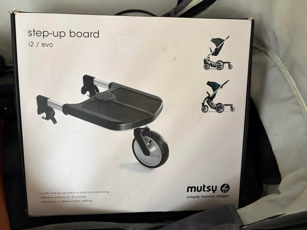 Mutsy Evo Meerijdplankje - Stap-op Board voor Kinderwagen, Kinderen en Baby's, Kinderwagens en Combinaties, Ophalen of Verzenden