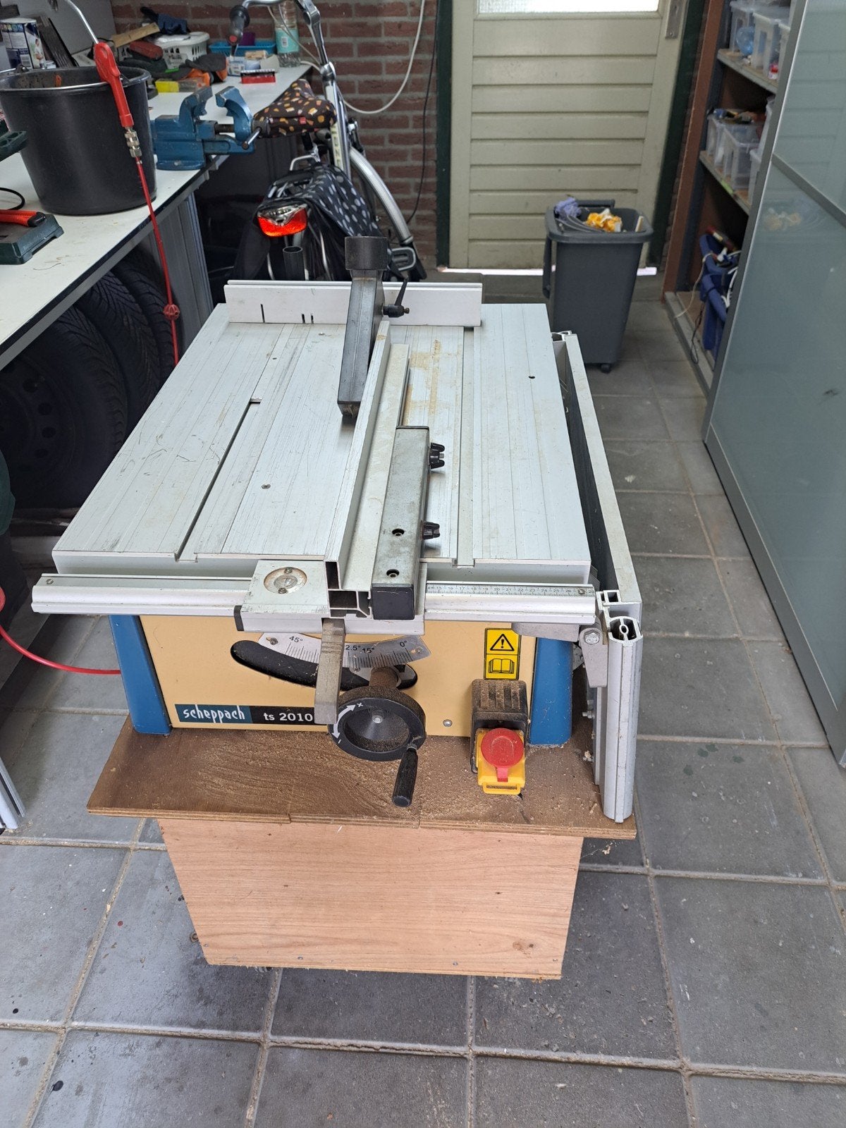 Te koop Scheppach TS 2010 zaagtafel, Ophalen