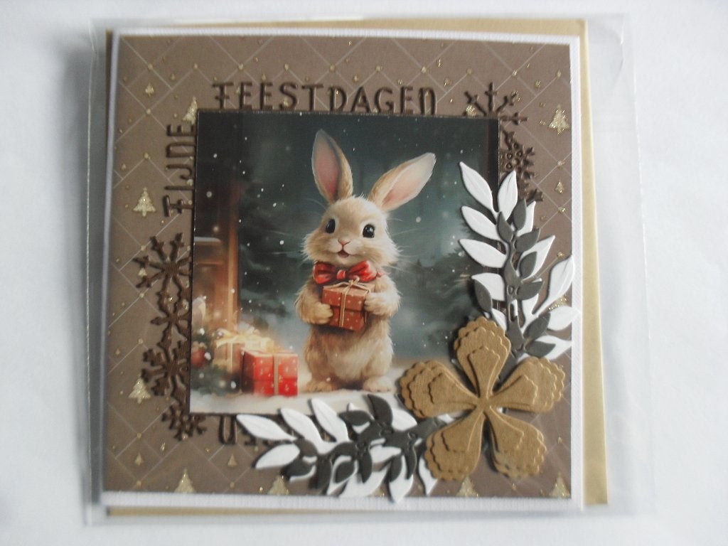 23 kerstkaart met envelop en verpakt, Ophalen of Verzenden, Nieuw, Kerst